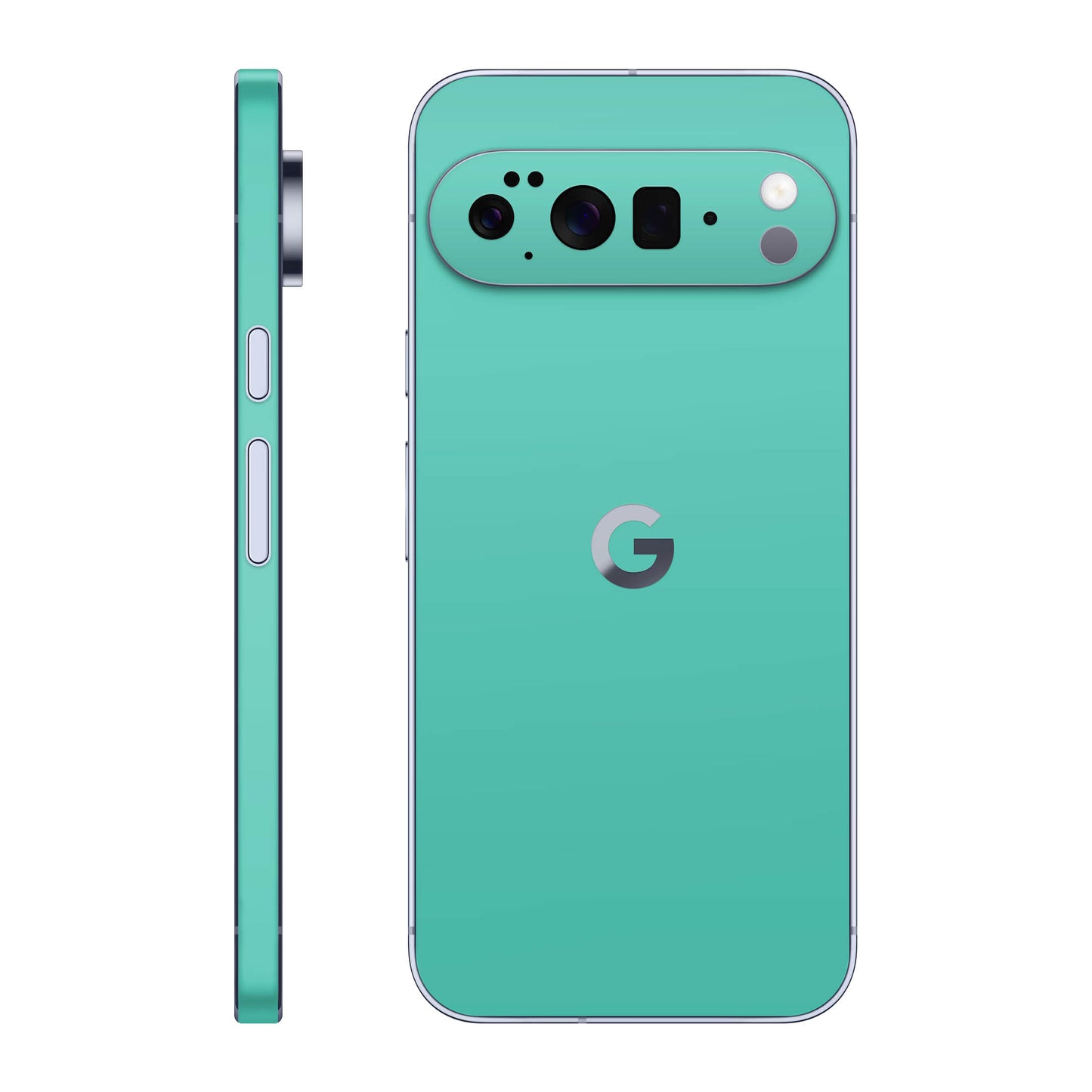 Folie de protectie Google Pixel 10 Pro XL, eSkins Unique, Skin Mat Verde Menta