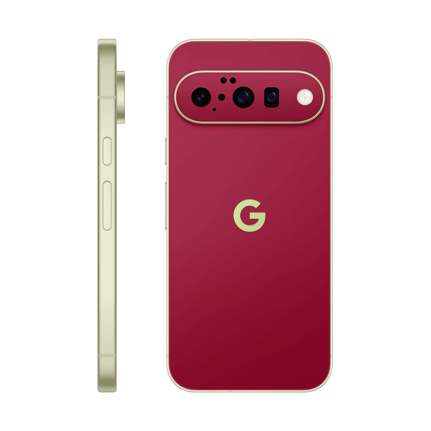 Folie de protectie Google Pixel 10, eSkins Unique, Skin Mat Rosu