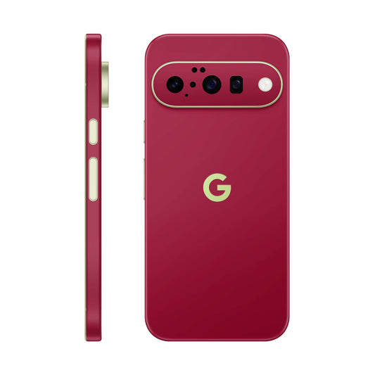 Folie de protectie Google Pixel 10, eSkins Unique, Skin Mat Rosu