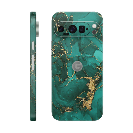 Folie de protectie Google Pixel 9 Pro, eSkins Signature, Ethereal Green