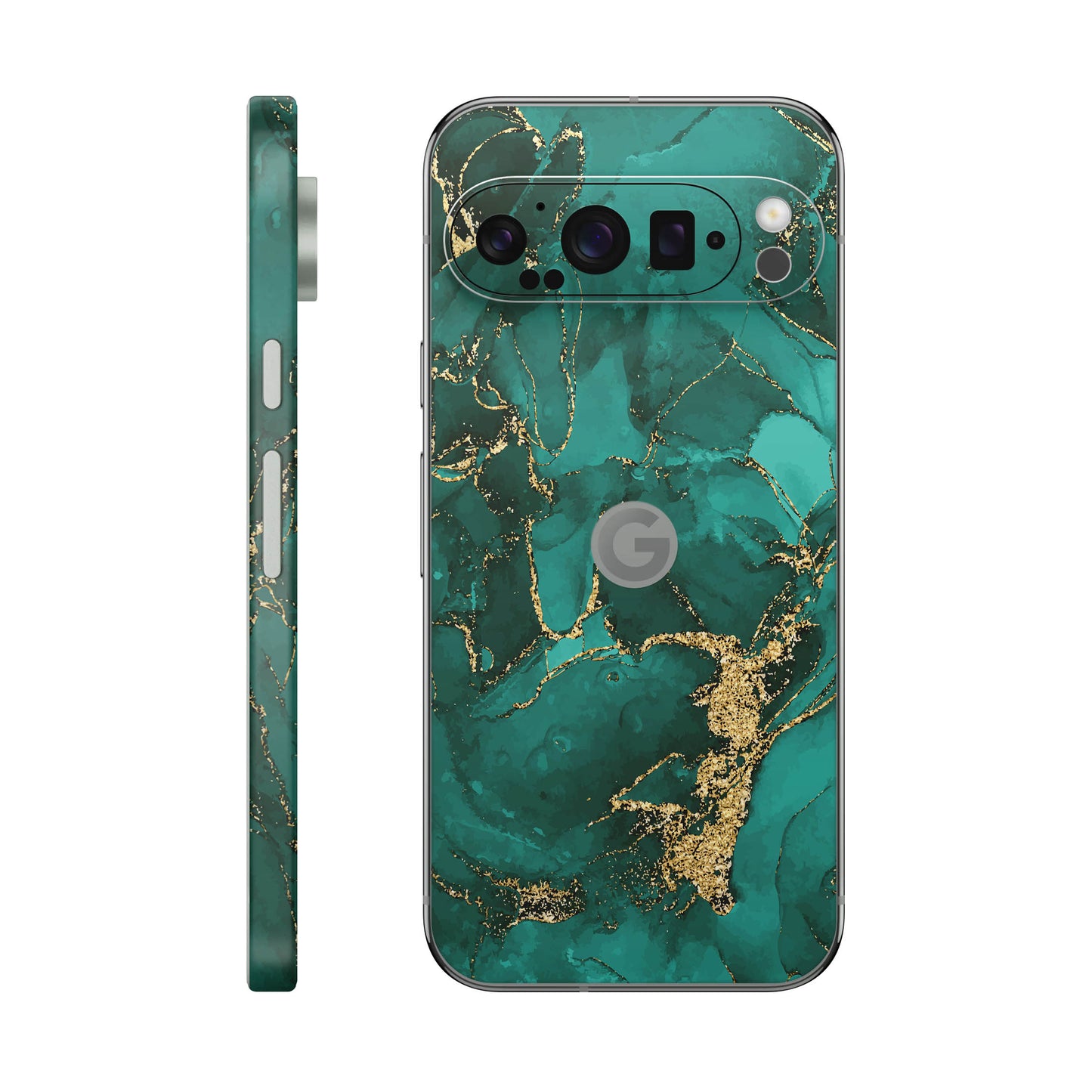 Folie de protectie Google Pixel 9 Pro, eSkins Signature, Ethereal Green