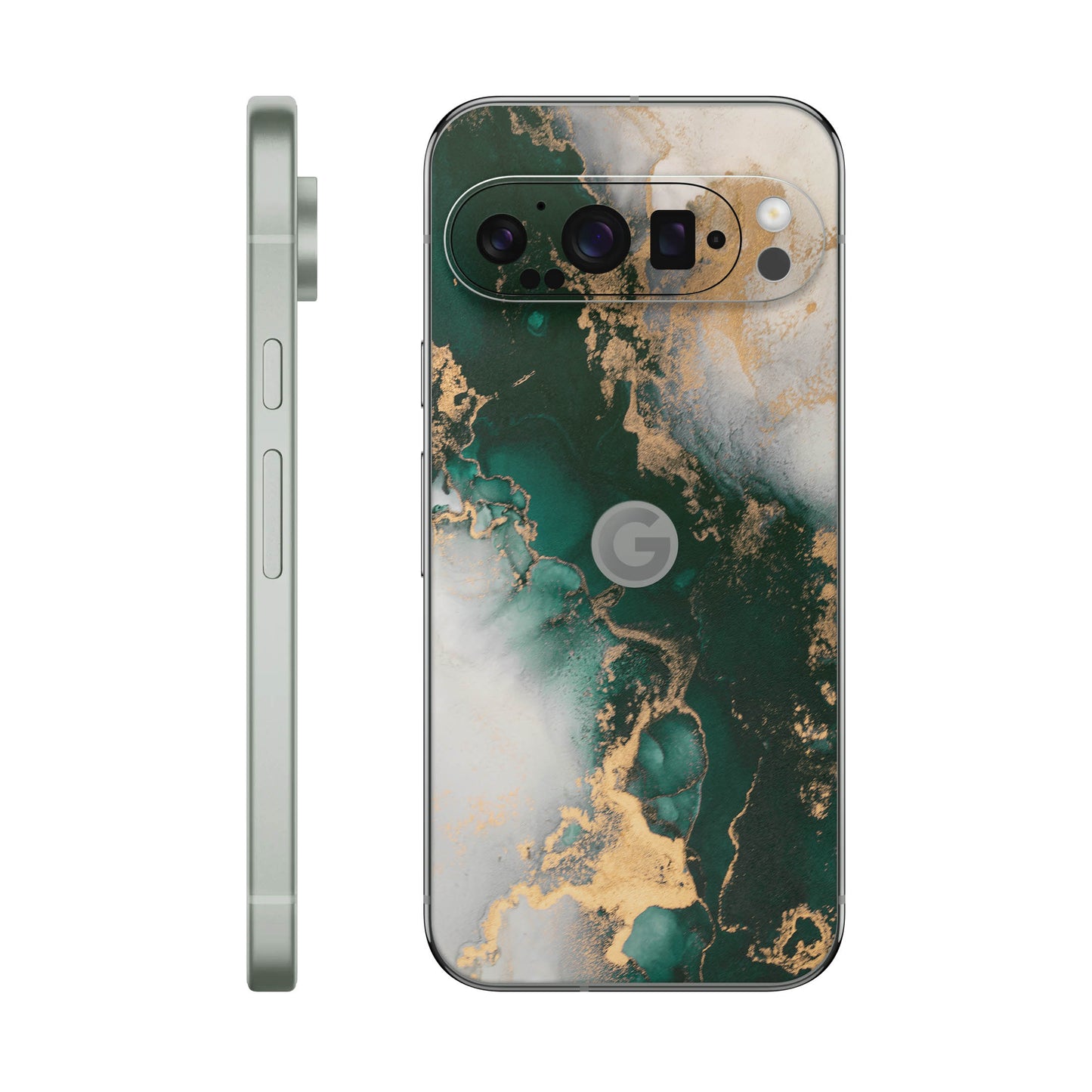 Folie de protectie Google Pixel 9 Pro, eSkins Signature, Forest Mist