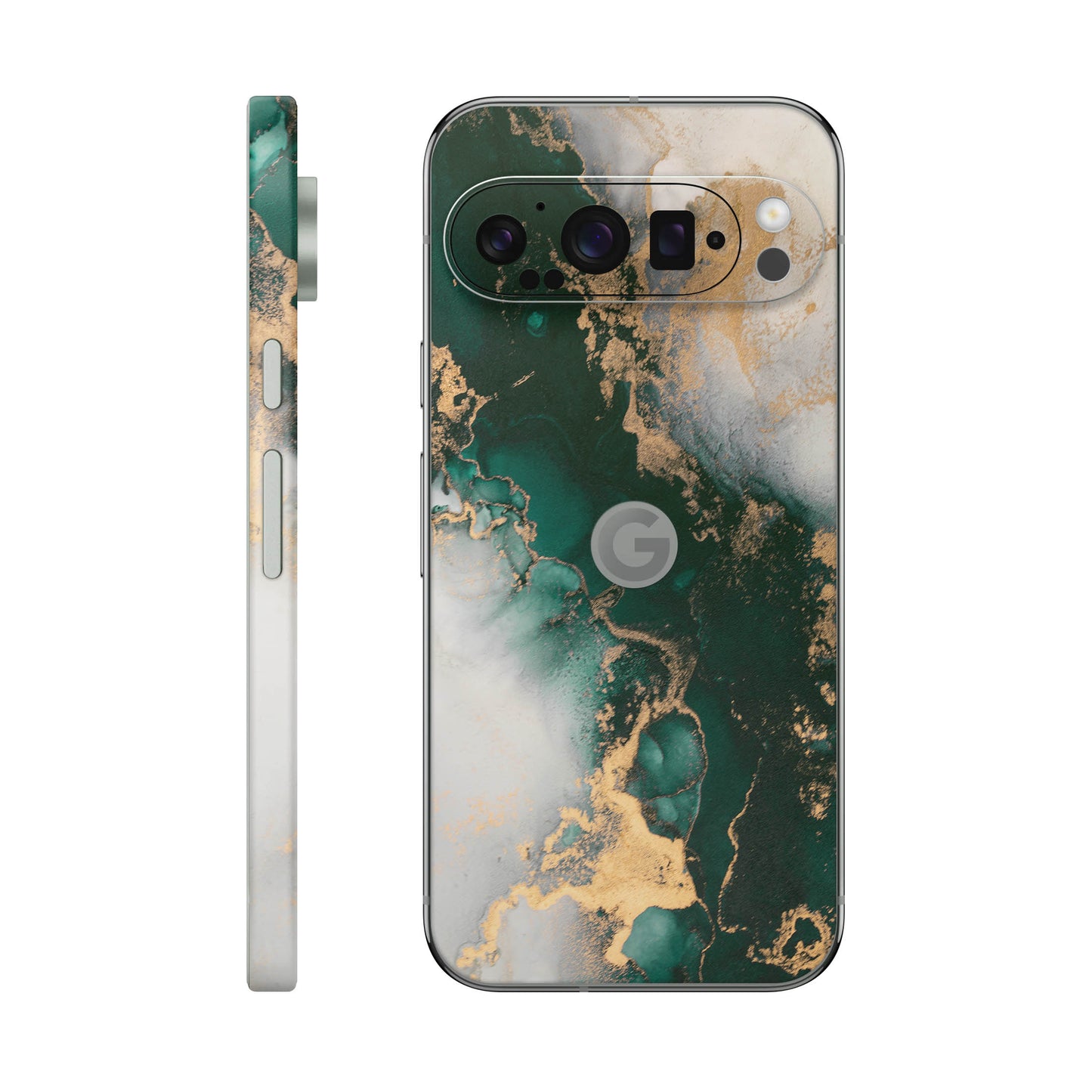 Folie de protectie Google Pixel 9 Pro, eSkins Signature, Forest Mist