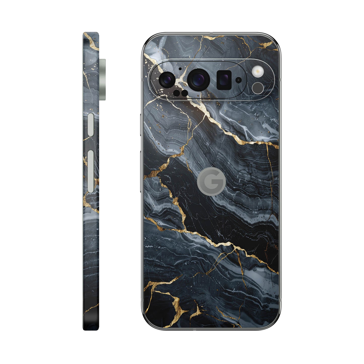 Folie de protectie Google Pixel 9 Pro, eSkins Signature, Skin Gilded Abyss