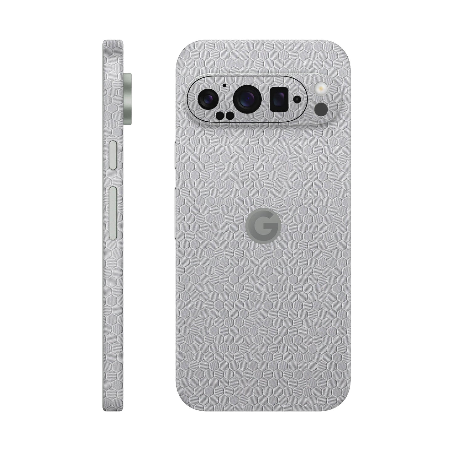 Folie de protectie Google Pixel 9 Pro, eSkins Elegans, Skin Honeycomb Gri