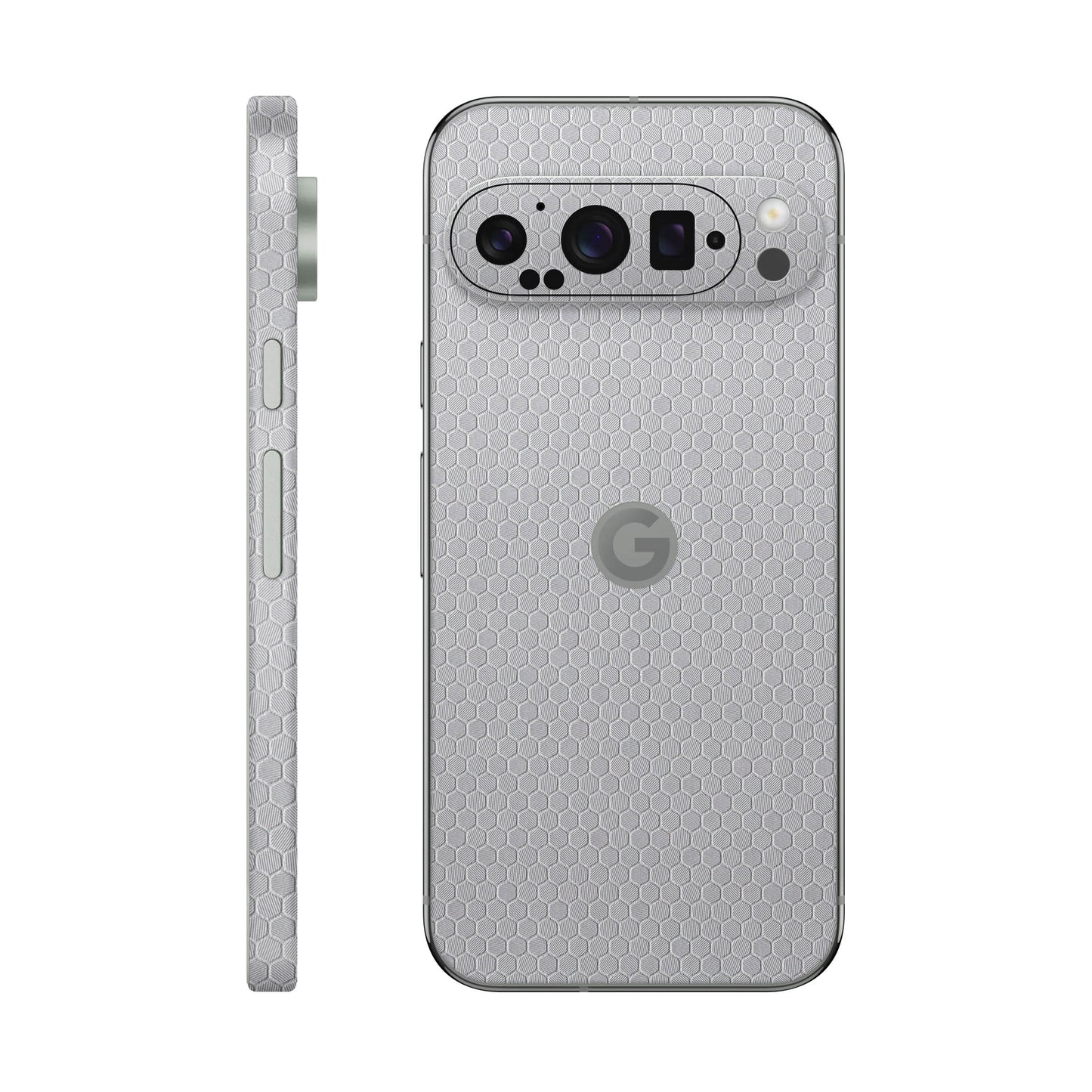 Folie de protectie Google Pixel 9 Pro, eSkins Elegans, Skin Honeycomb Gri
