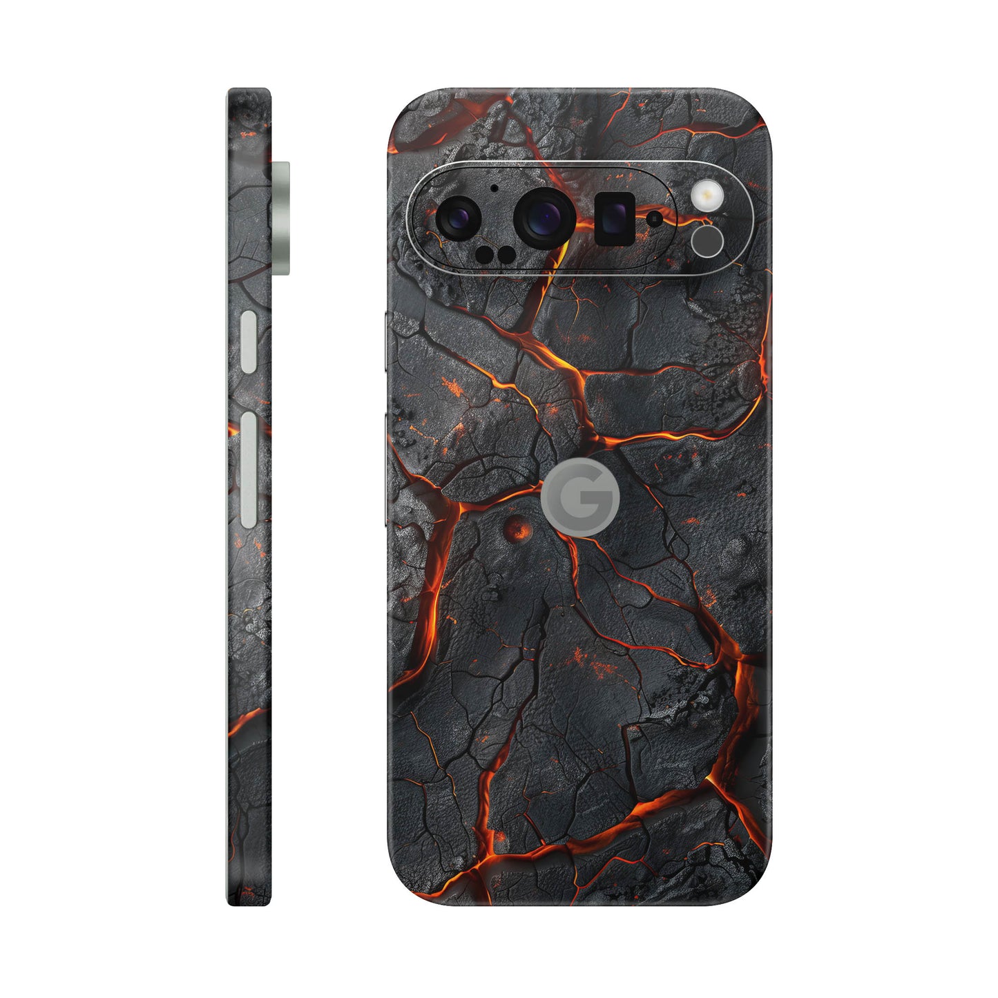 Folie de protectie Google Pixel 9 Pro, eSkins Signature, Skin Inferno Crust