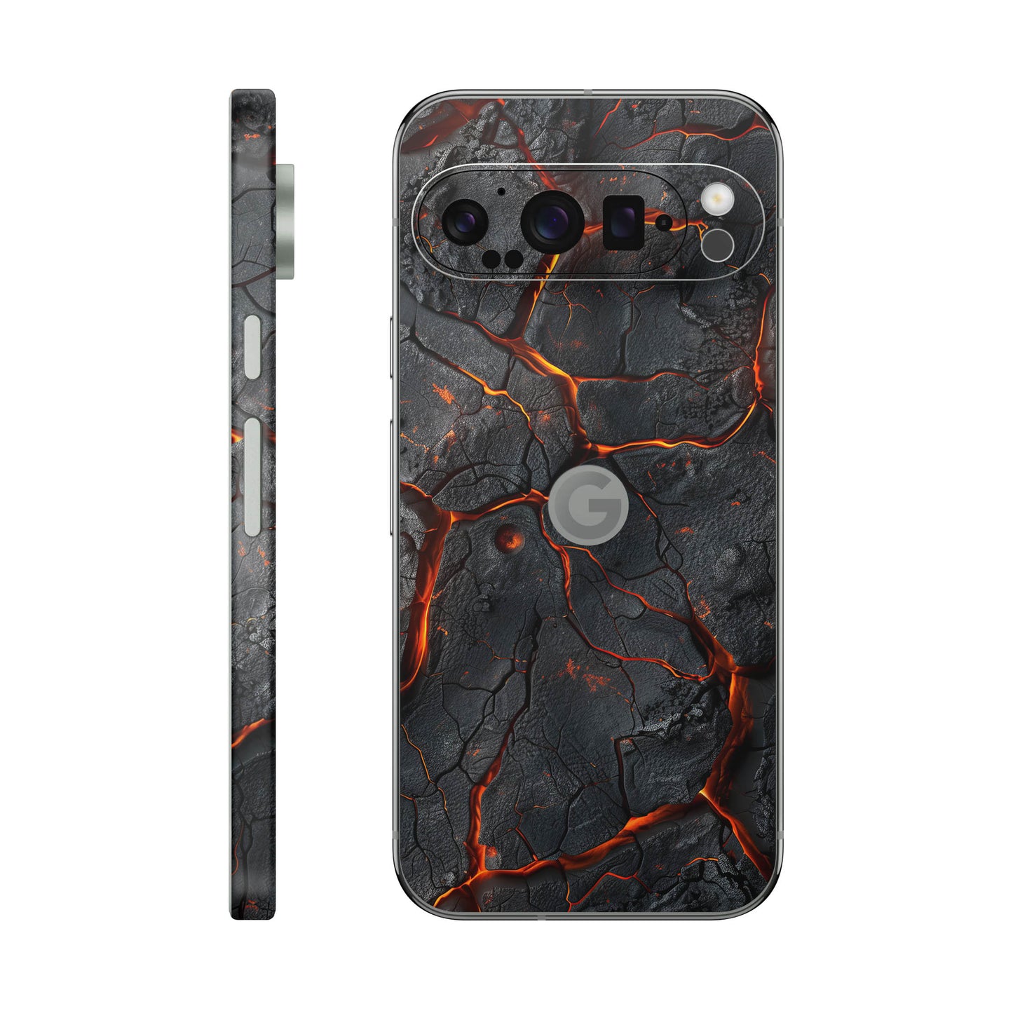 Folie de protectie Google Pixel 9 Pro, eSkins Signature, Skin Inferno Crust