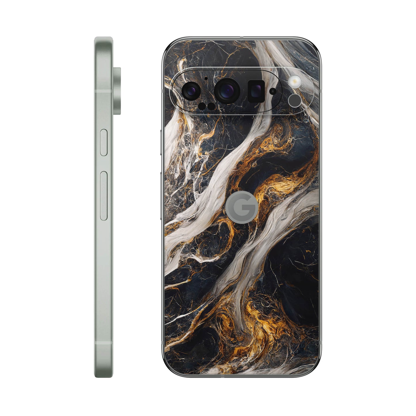 Folie de protectie Google Pixel 9 Pro, eSkins Signature, Skin Luxe Nebula