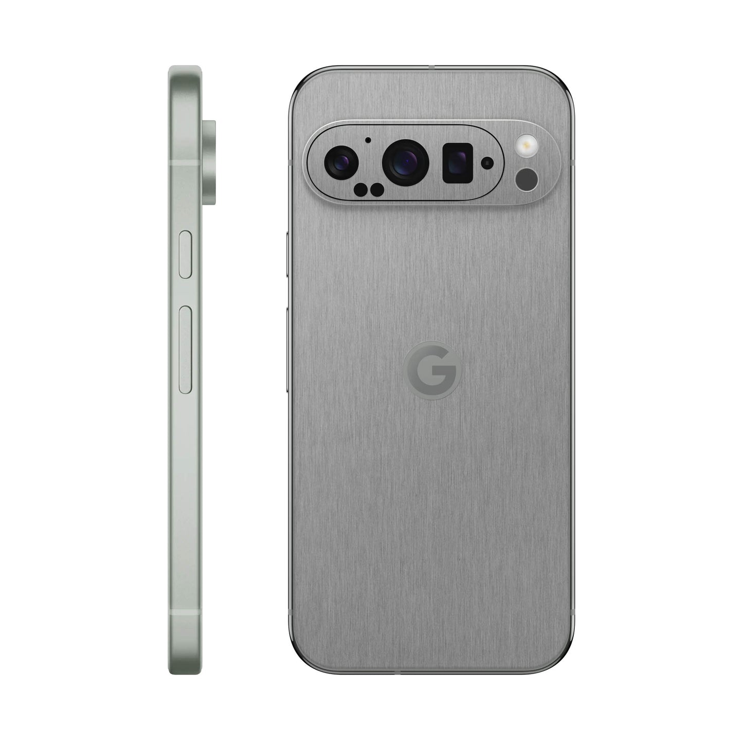 Folie de protectie Google Pixel 9 Pro, eSkins Elegans, Skin Metalic Grafit