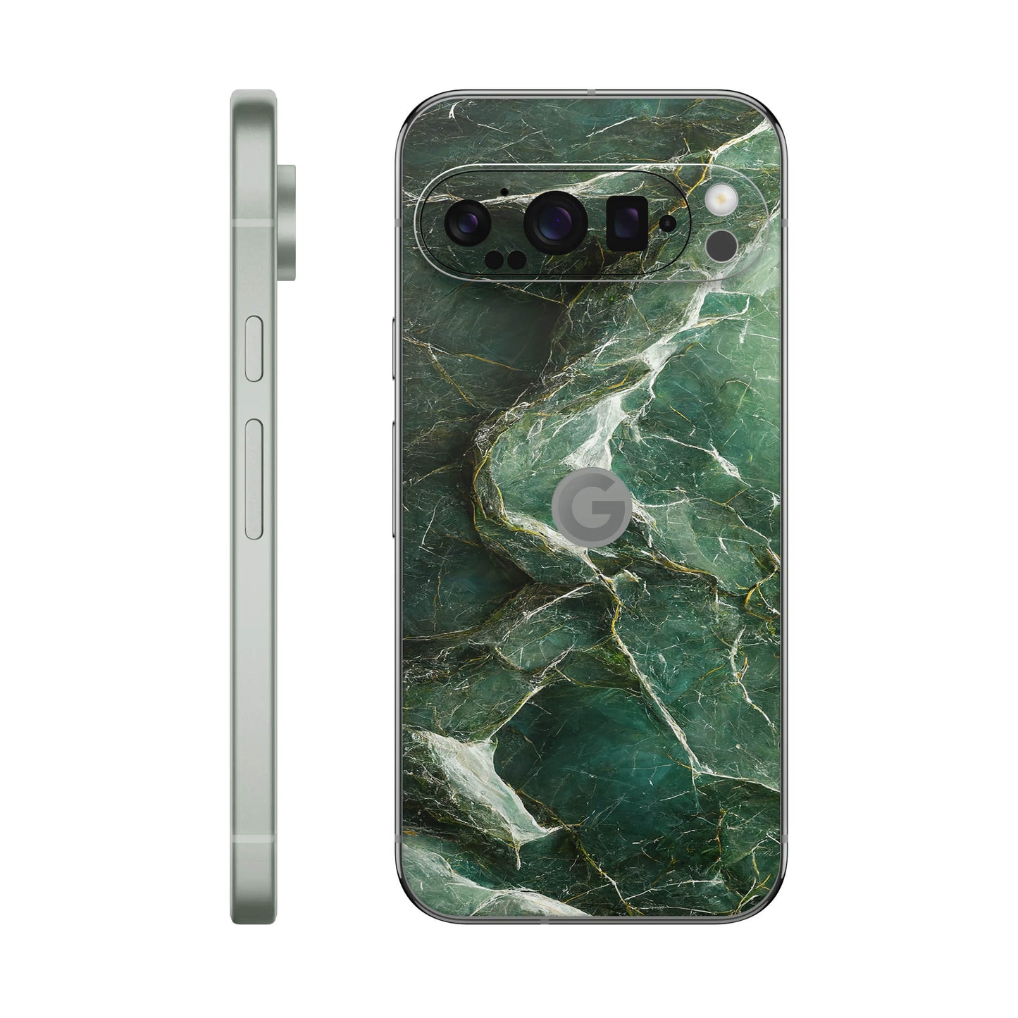 Folie de protectie Google Pixel 9 Pro, eSkins Signature, Mystic Emerald