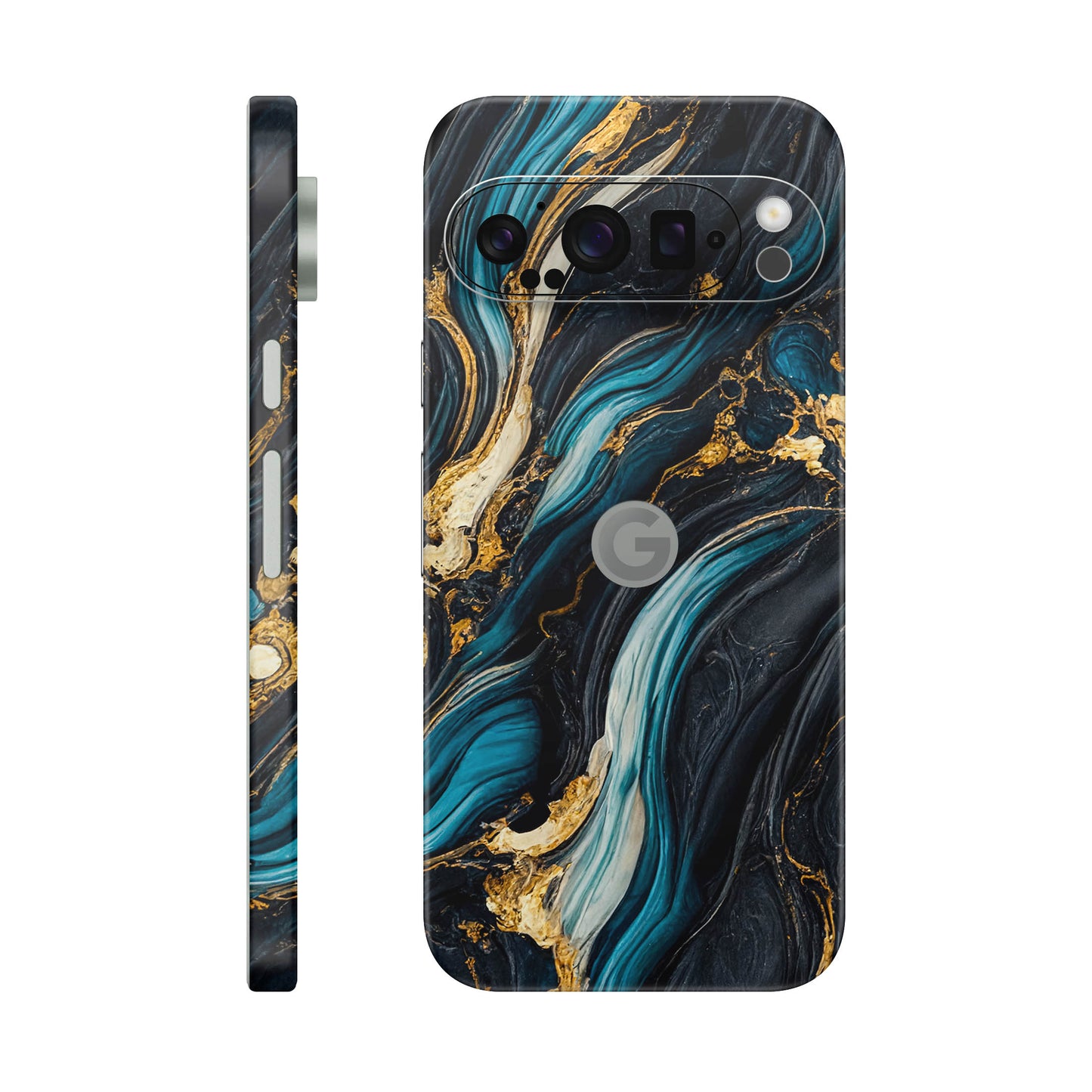 Folie de protectie Google Pixel 9 Pro, eSkins Signature, Mystic Ocean