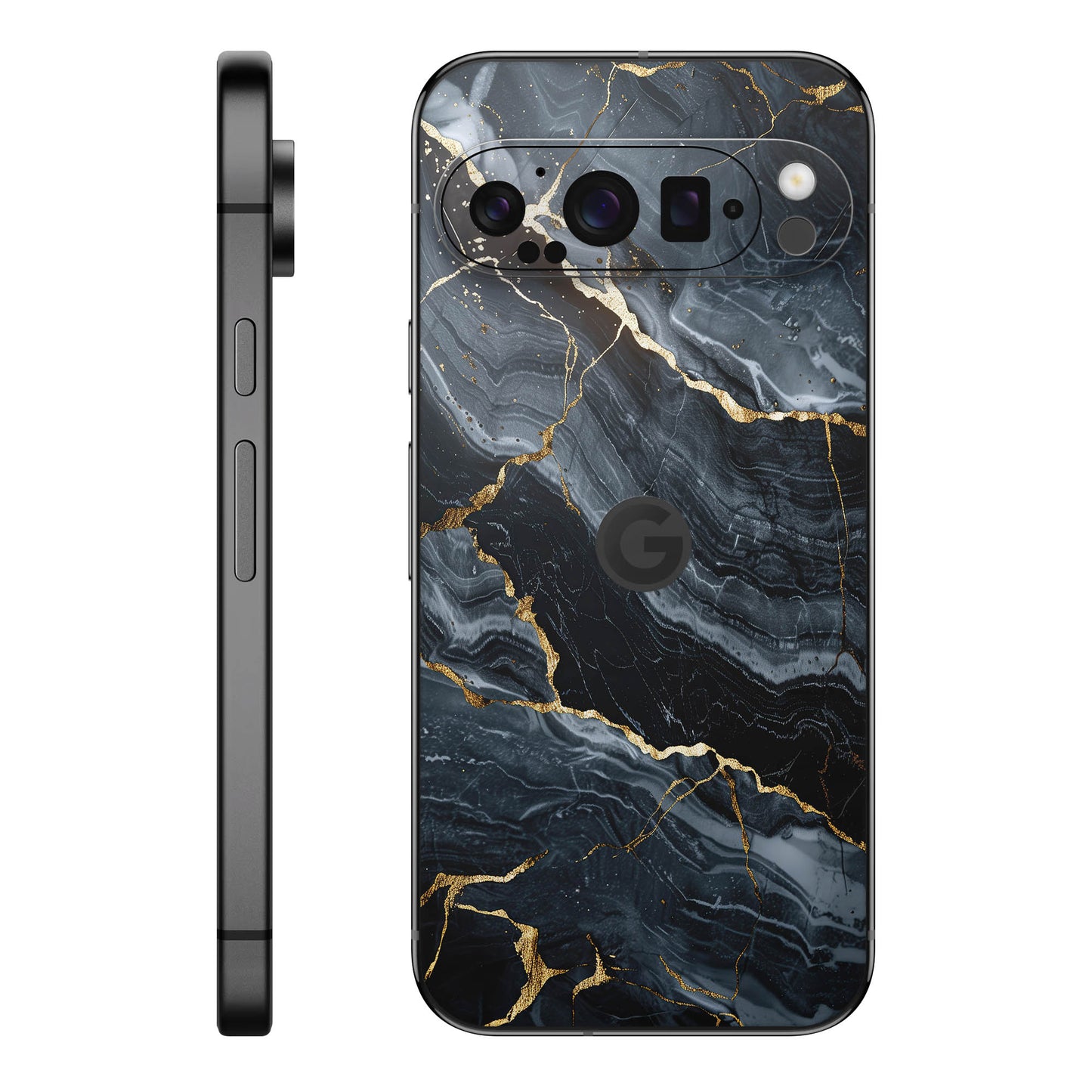 Folie de protectie Google Pixel 9 Pro XL, eSkins Signature, Skin Gilded Abyss