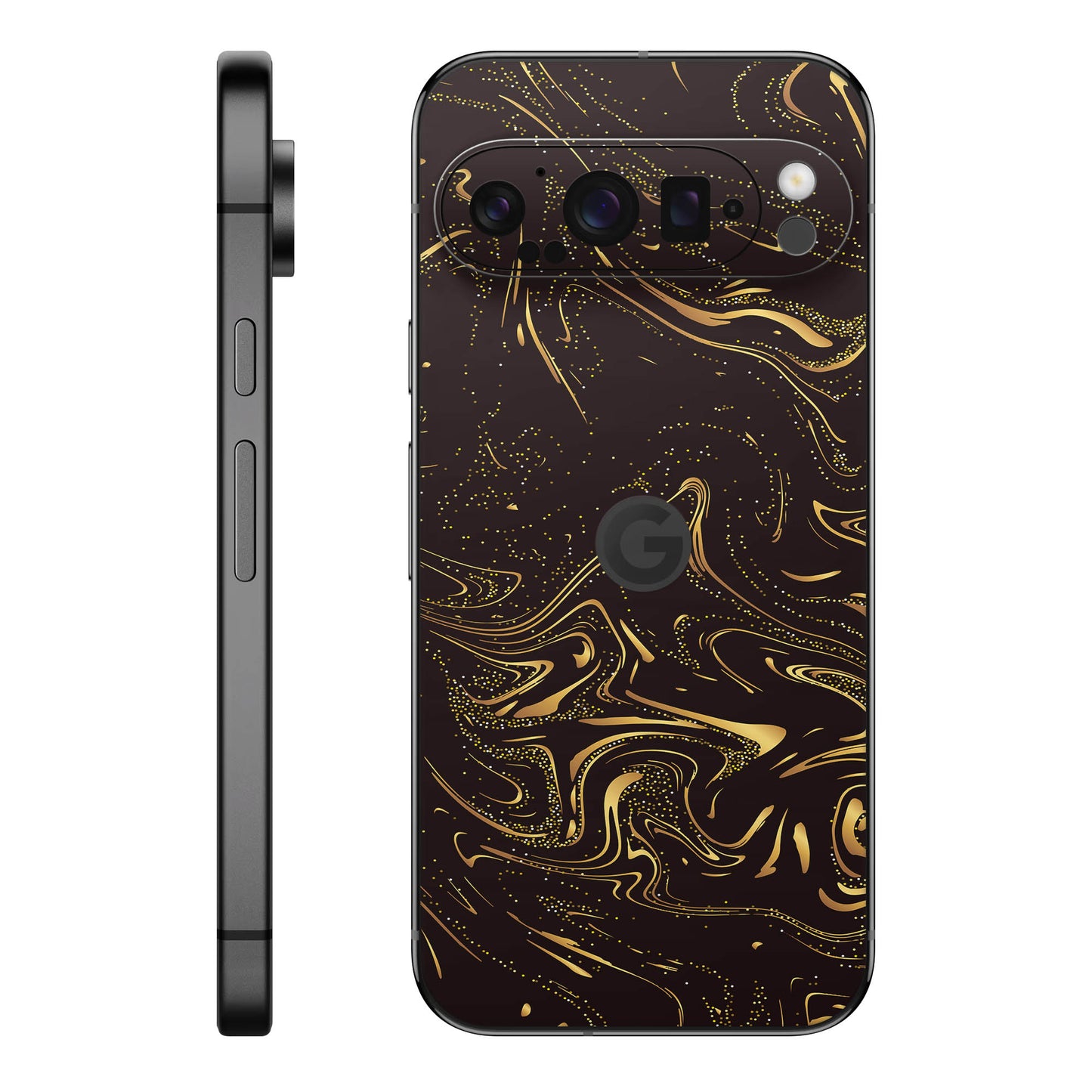 Folie de protectie Google Pixel 9 Pro XL, eSkins Signature, Golden Noir