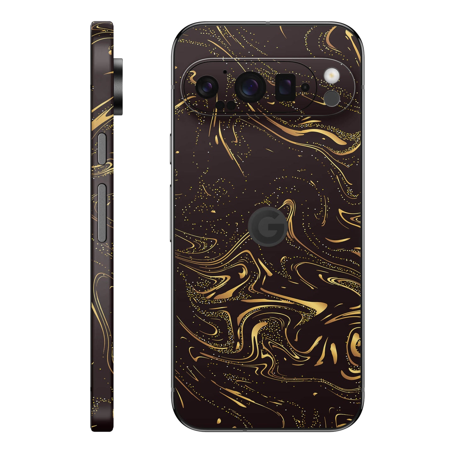 Folie de protectie Google Pixel 9 Pro XL, eSkins Signature, Golden Noir