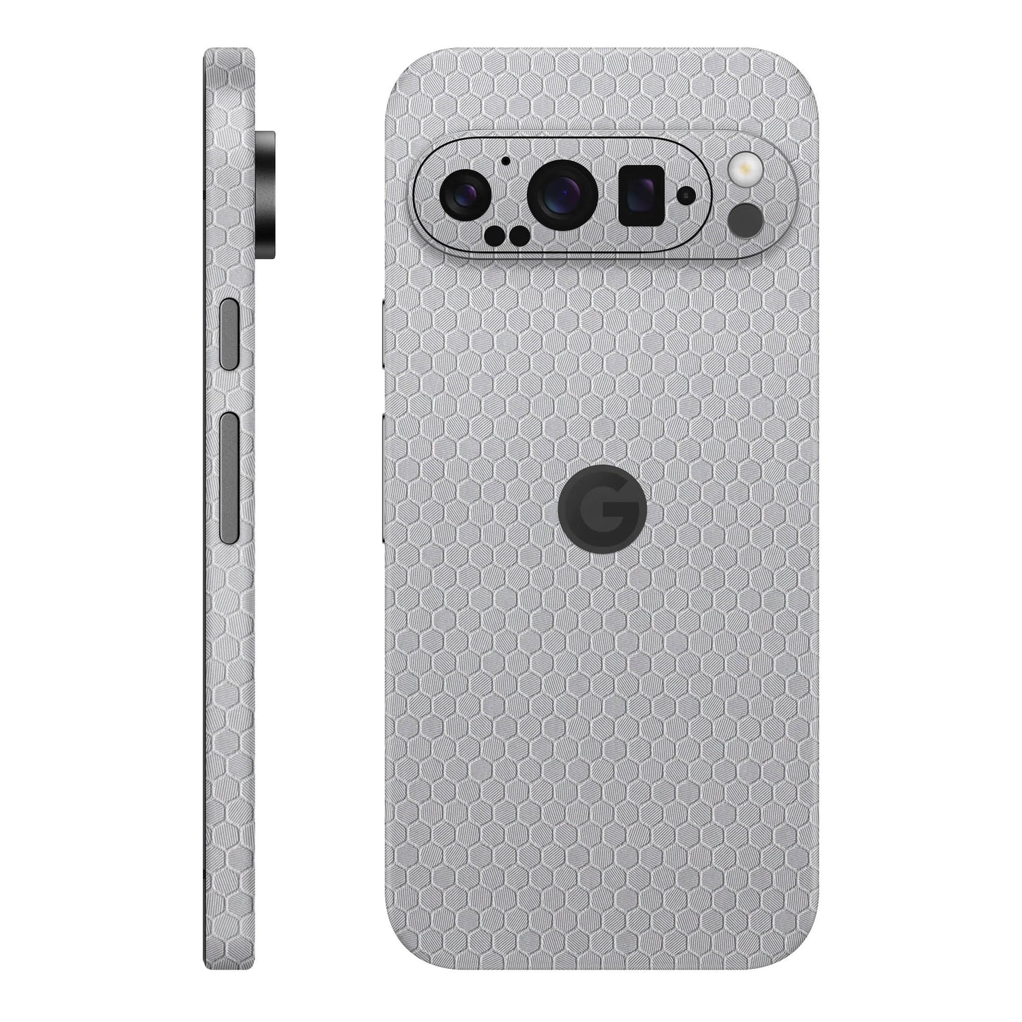 Folie de protectie Google Pixel 9 Pro XL, eSkins Elegans, Skin Honeycomb Gri