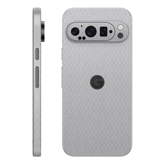 Folie de protectie Google Pixel 9 Pro XL, eSkins Elegans, Skin Honeycomb Gri