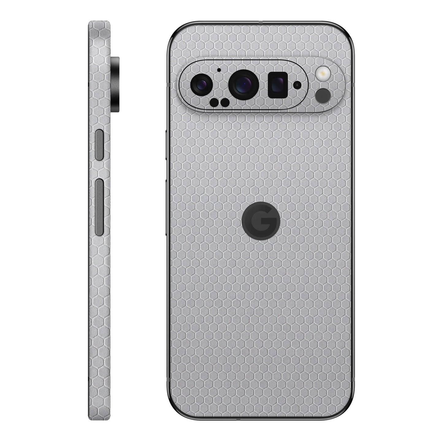 Folie de protectie Google Pixel 9 Pro XL, eSkins Elegans, Skin Honeycomb Gri