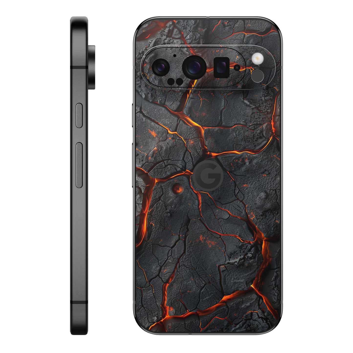 Folie de protectie Google Pixel 9 Pro XL, eSkins Signature, Skin Inferno Crust