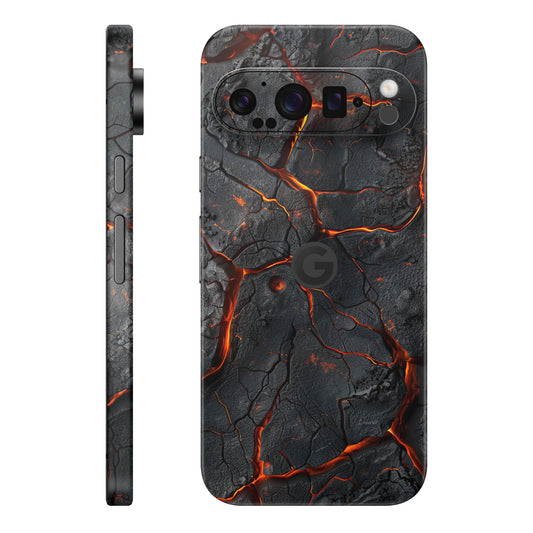 Folie de protectie Google Pixel 9 Pro XL, eSkins Signature, Skin Inferno Crust