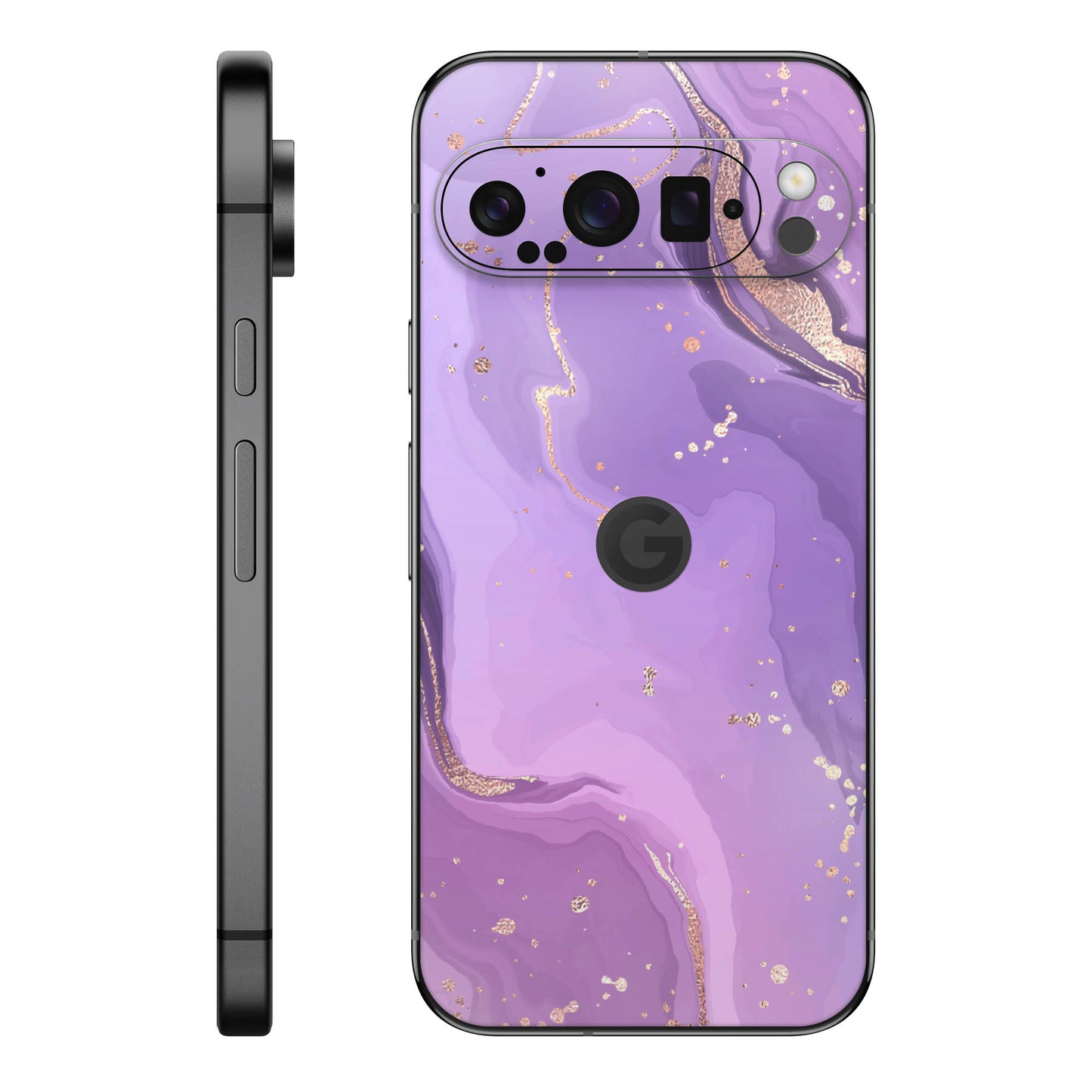 Folie de protectie Google Pixel 9 Pro XL, eSkins Signature, Skin Lavender Swirl