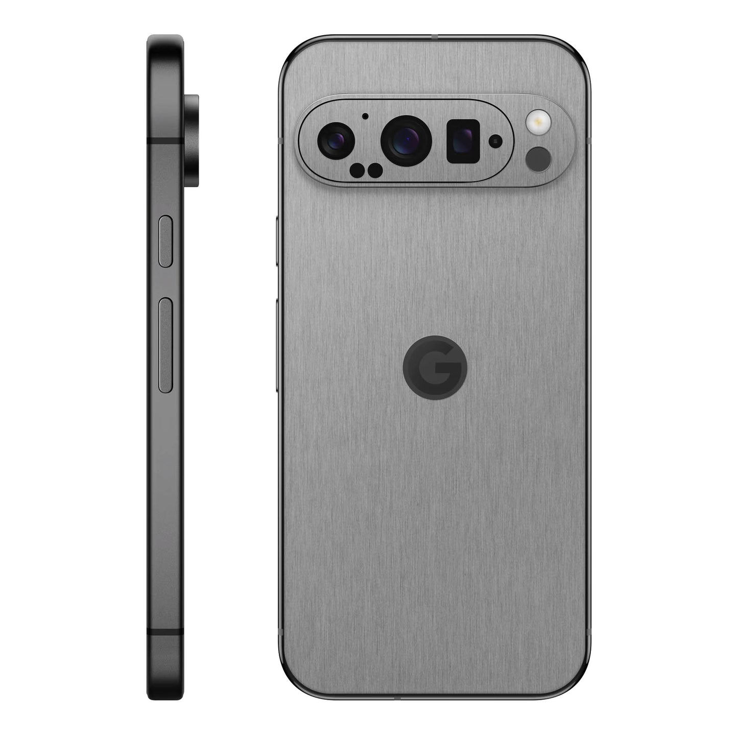 Folie de protectie Google Pixel 9 Pro XL, eSkins Elegans, Skin Metalic Grafit