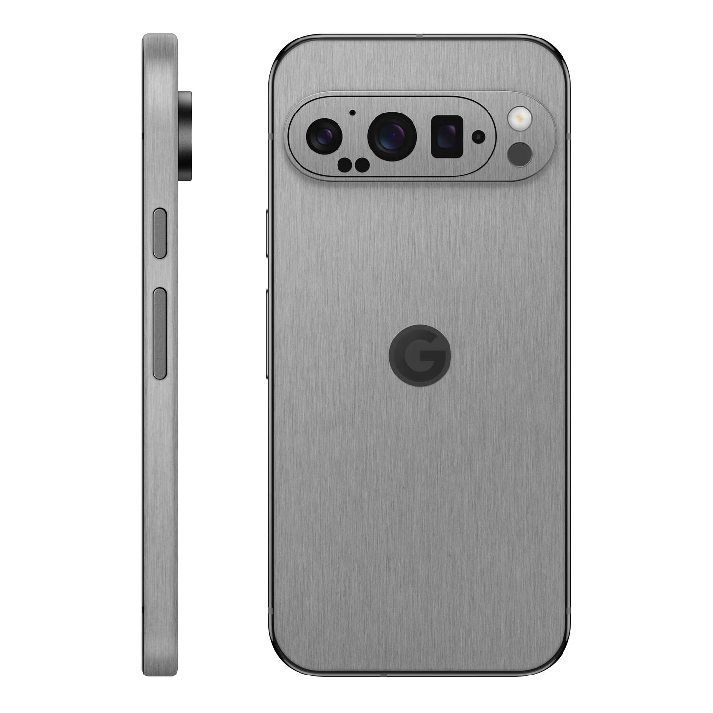 Folie de protectie Google Pixel 9 Pro XL, eSkins Elegans, Skin Metalic Grafit