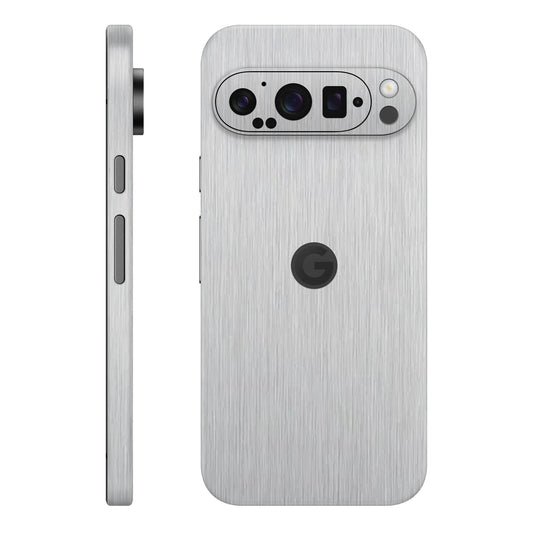 Folie de protectie Google Pixel 9 Pro XL, eSkins Elegans, Skin Metalic Gri