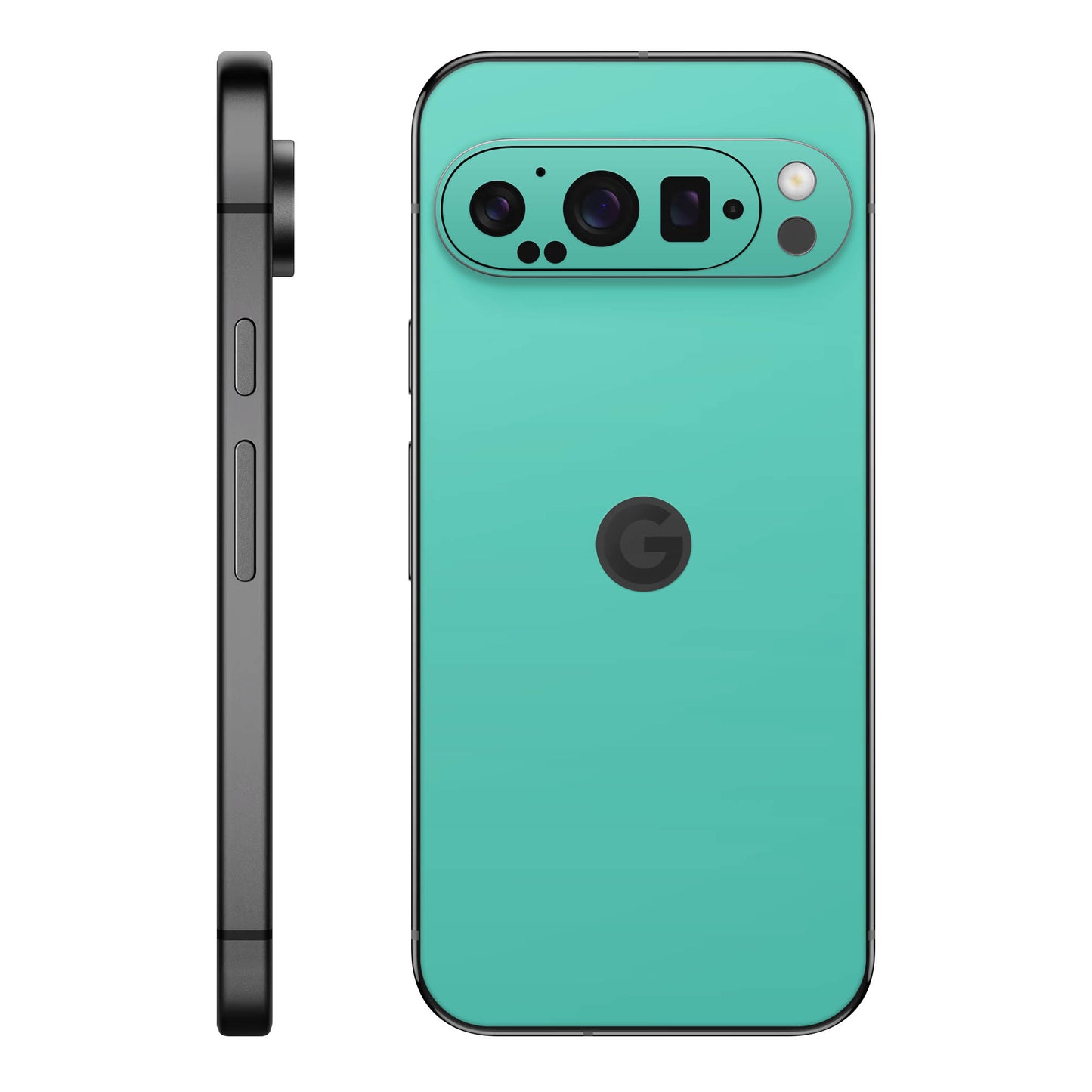 Folie de protectie Google Pixel 9 Pro XL, eSkins Unique, Skin Mat Verde Menta