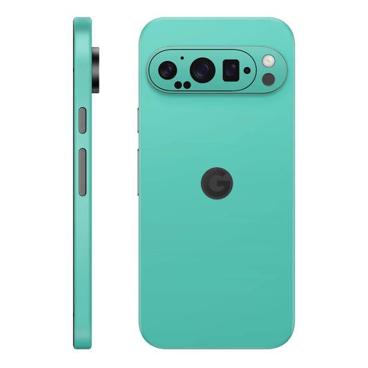 Folie de protectie Google Pixel 9 Pro XL, eSkins Unique, Skin Mat Verde Menta