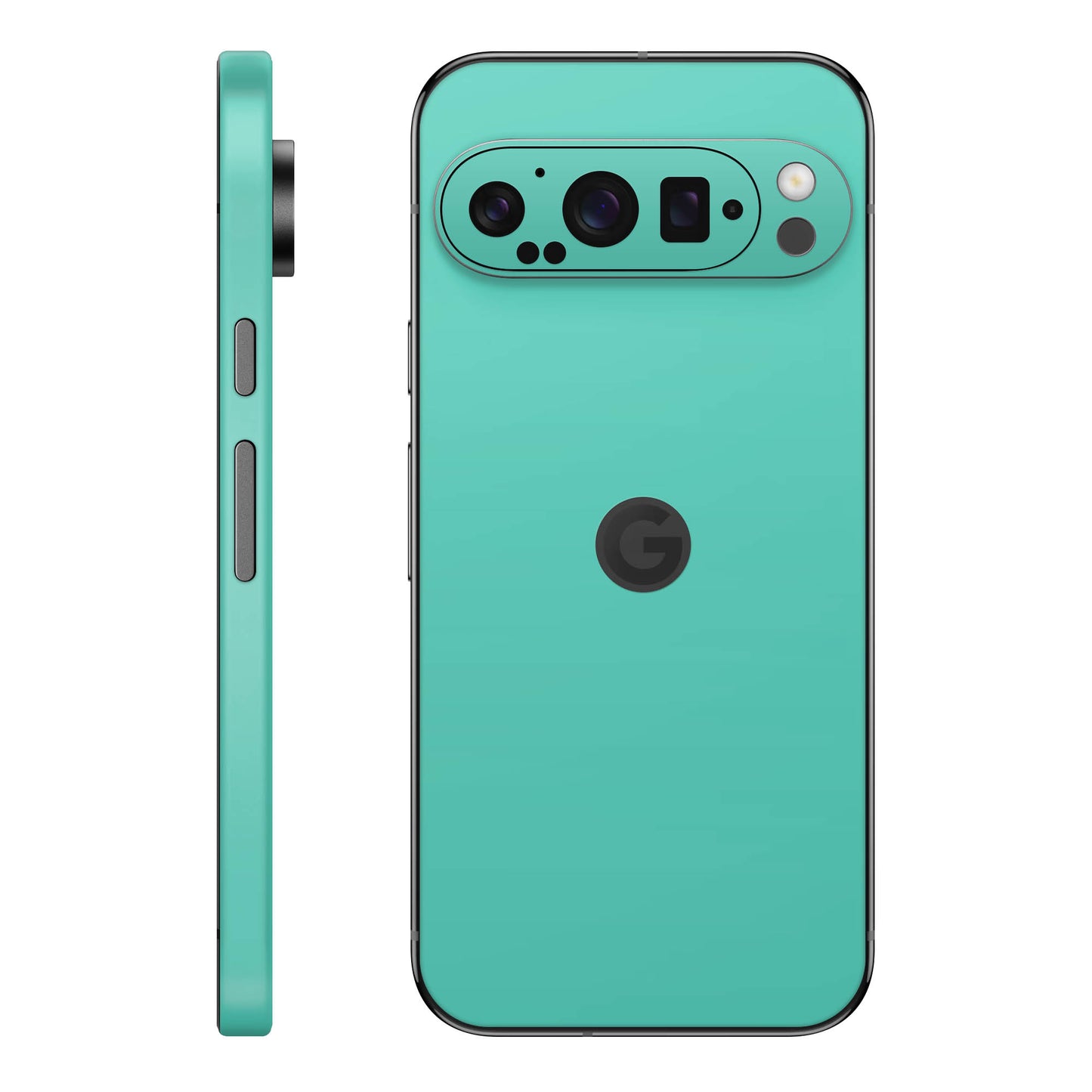 Folie de protectie Google Pixel 9 Pro XL, eSkins Unique, Skin Mat Verde Menta