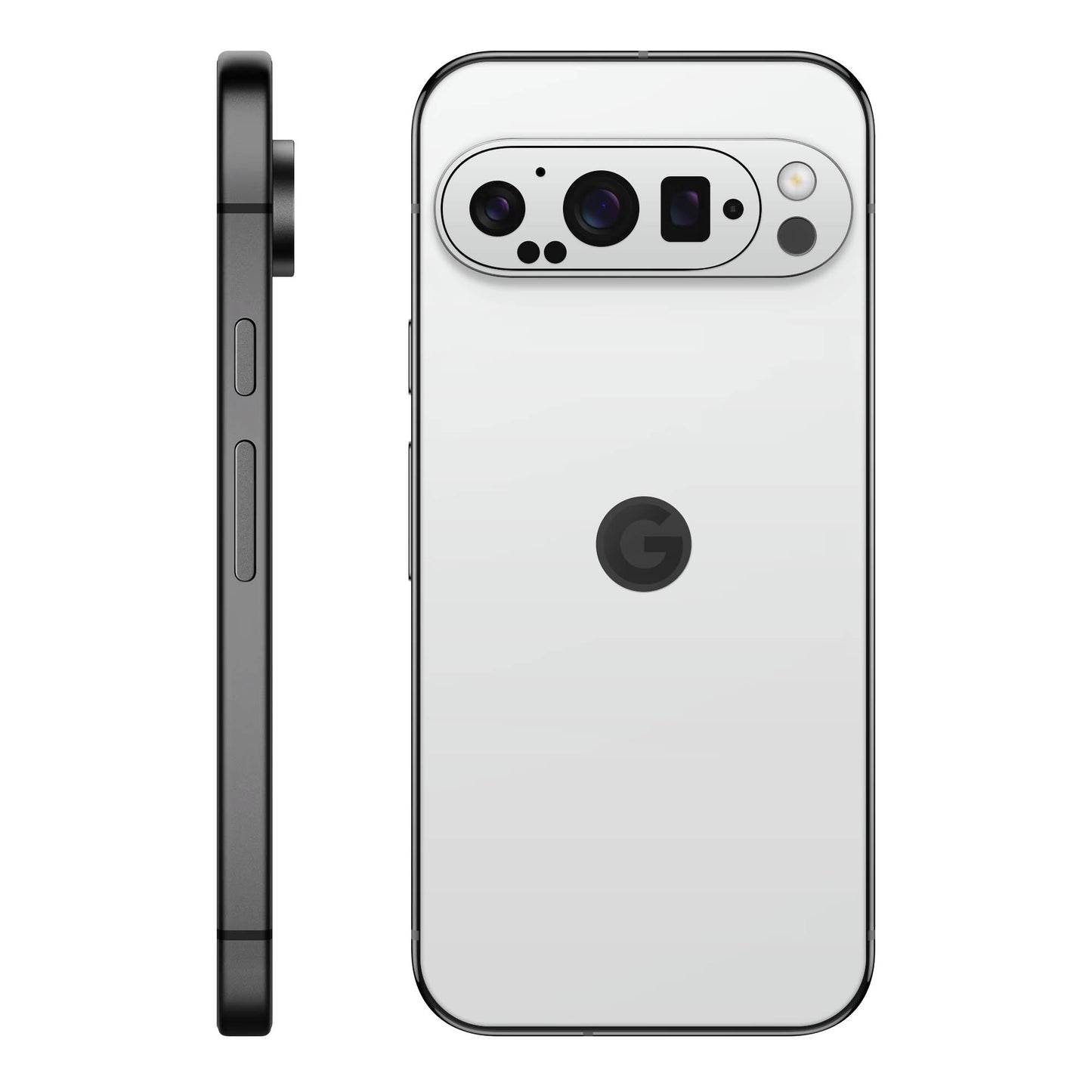 Folie de protectie Google Pixel 9 Pro XL, eSkins Unique, Skin Mat Alb