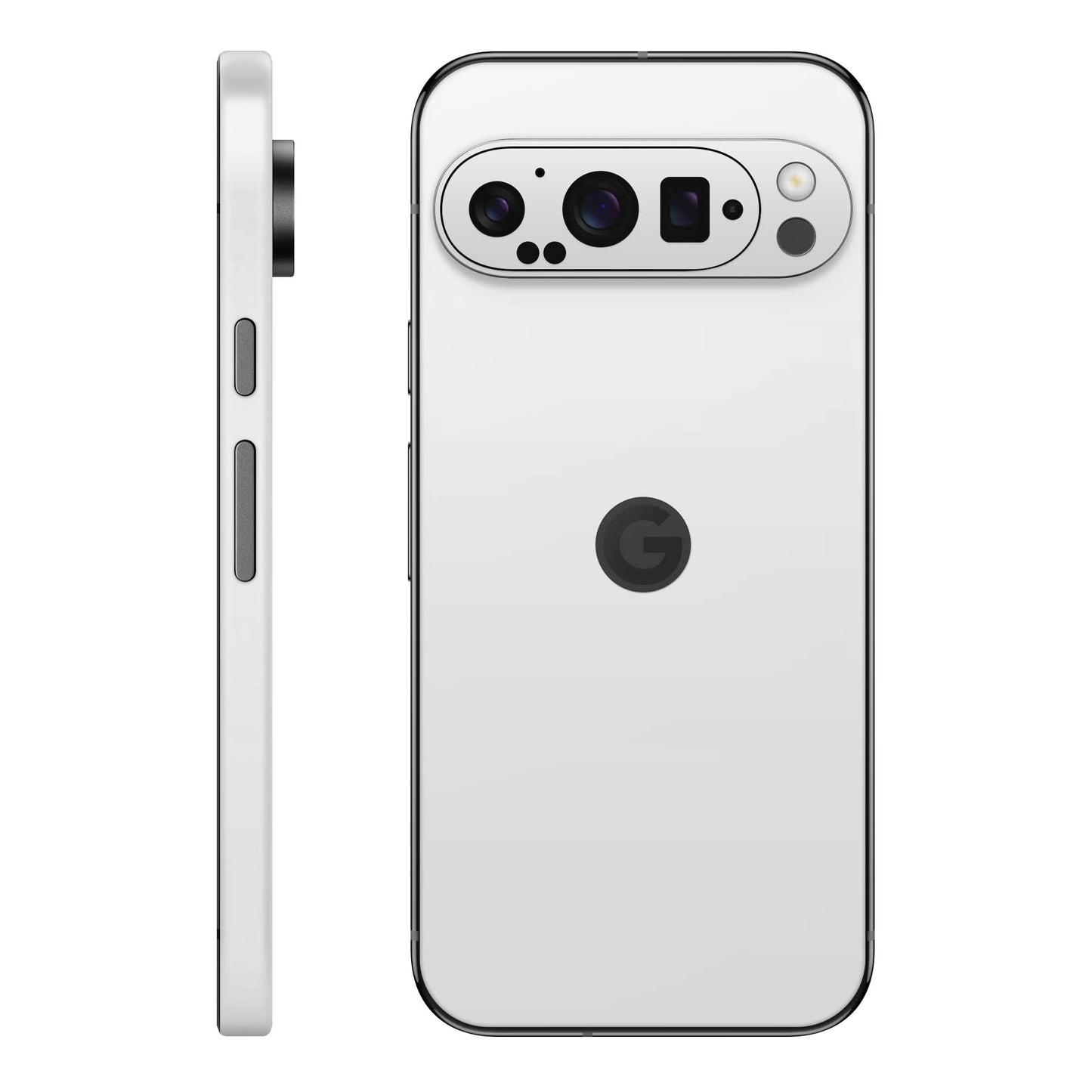 Folie de protectie Google Pixel 9 Pro XL, eSkins Unique, Skin Mat Alb