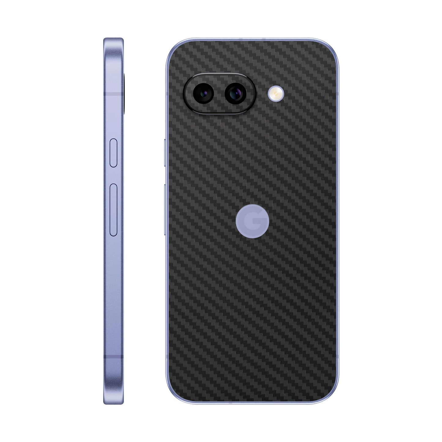Folie de protectie Google Pixel 9a, eSkins Elegans, Skin Carbon Negru
