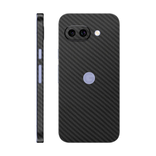 Folie de protectie Google Pixel 9a, eSkins Elegans, Skin Carbon Negru
