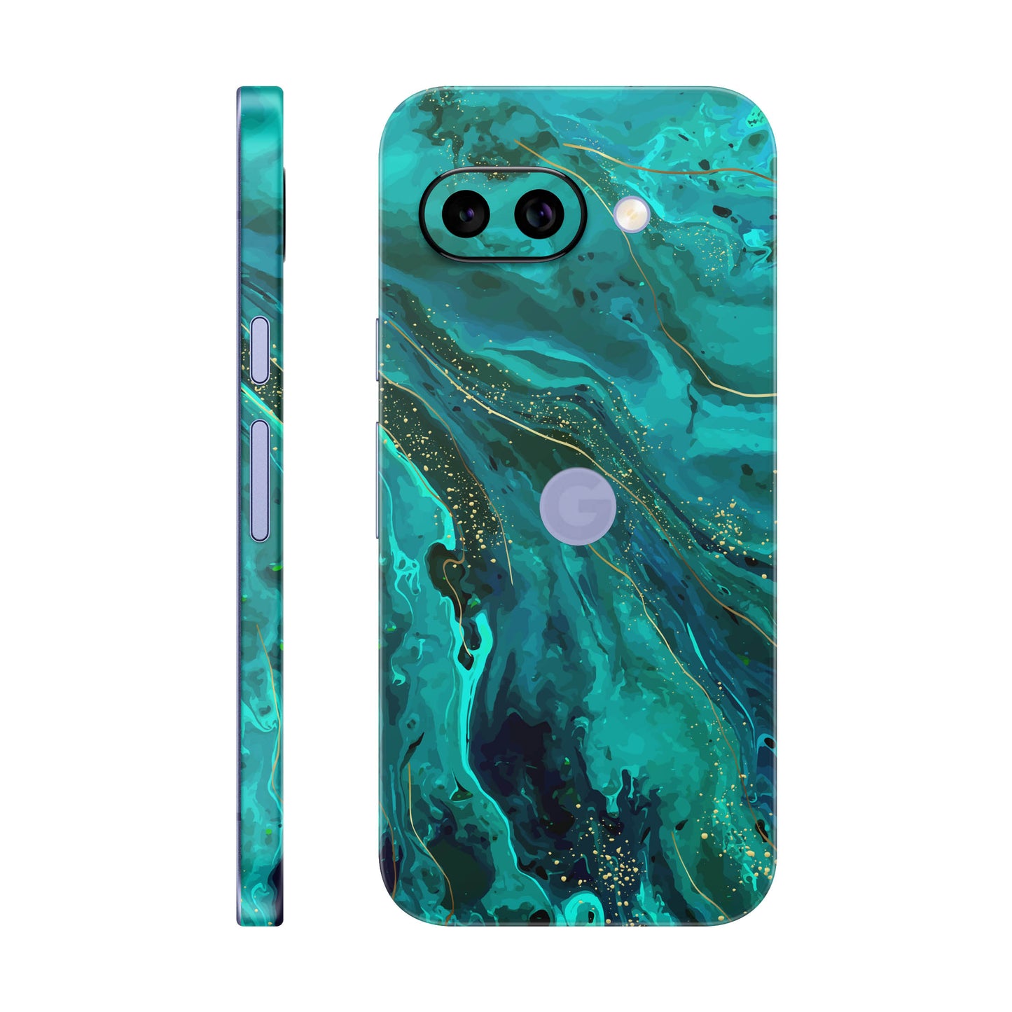 Folie de protectie Google Pixel 9a, eSkins Signature, Skin Celestial Lagoon