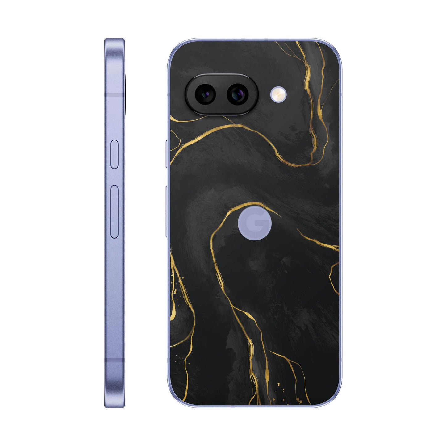Folie de protectie Google Pixel 9a, eSkins Signature, Skin Golden Onyx