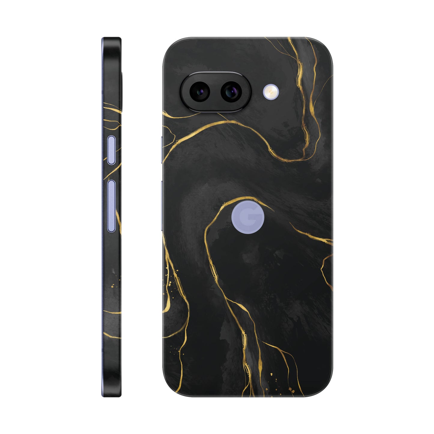 Folie de protectie Google Pixel 9a, eSkins Signature, Skin Golden Onyx