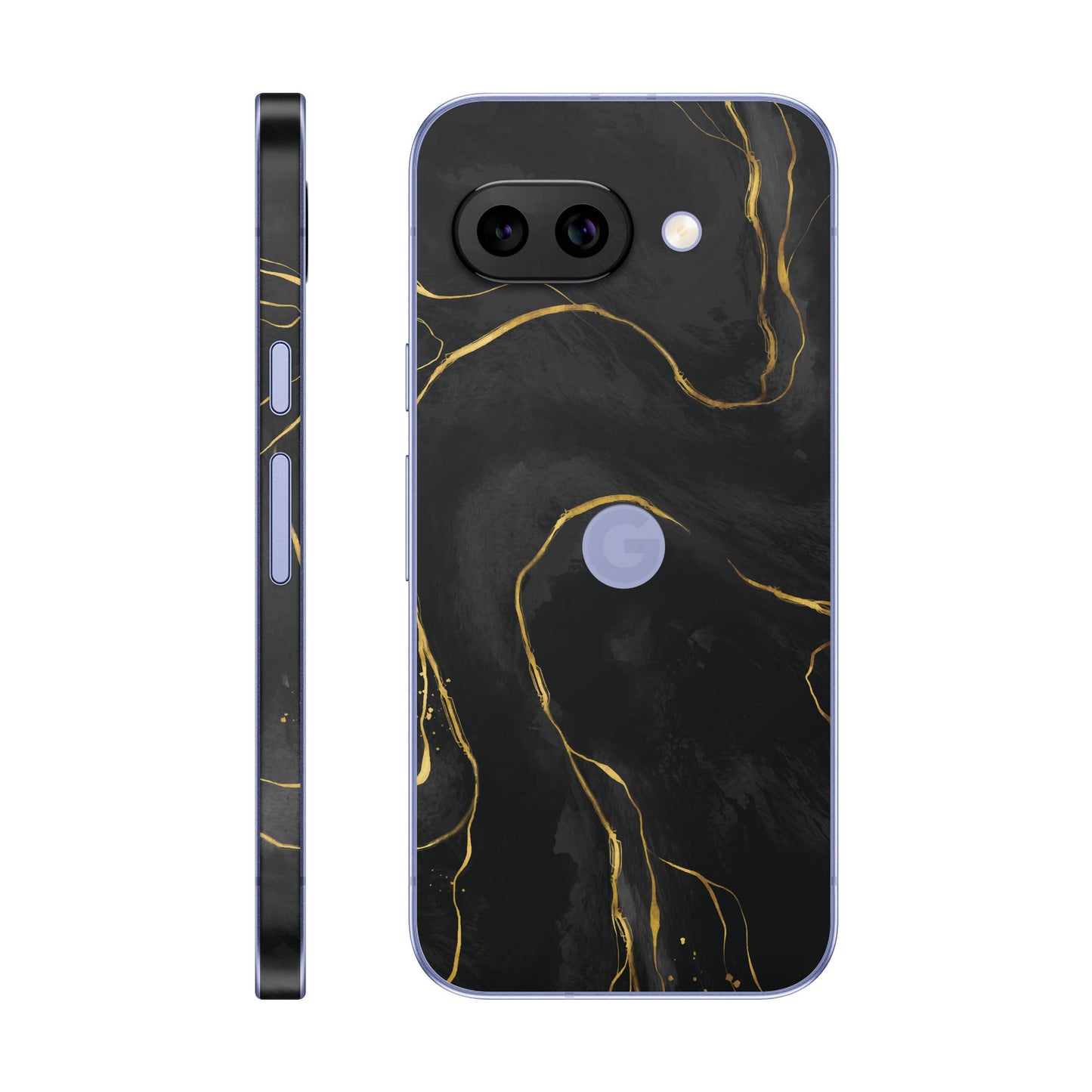 Folie de protectie Google Pixel 9a, eSkins Signature, Skin Golden Onyx