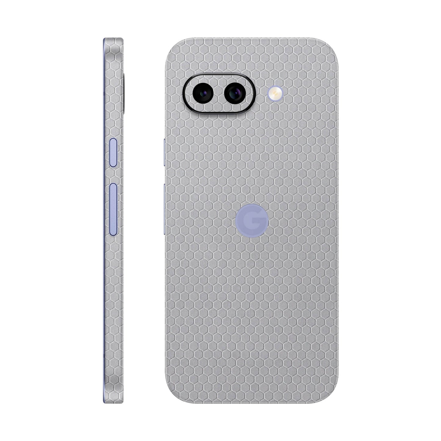 Folie de protectie Google Pixel 9a, eSkins Elegans, Skin Honeycomb Gri