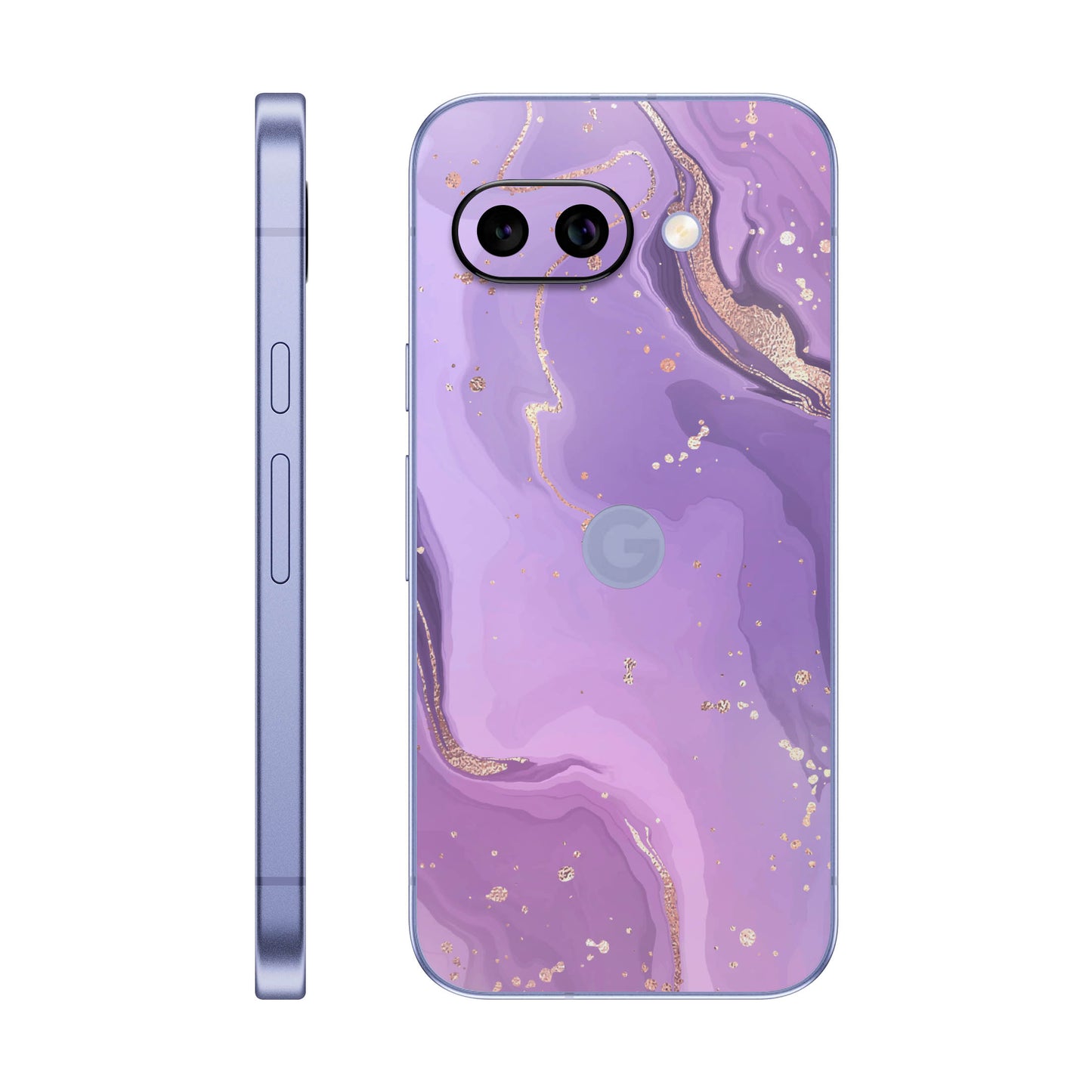 Folie de protectie Google Pixel 9a, eSkins Signature, Skin Lavender Swirl