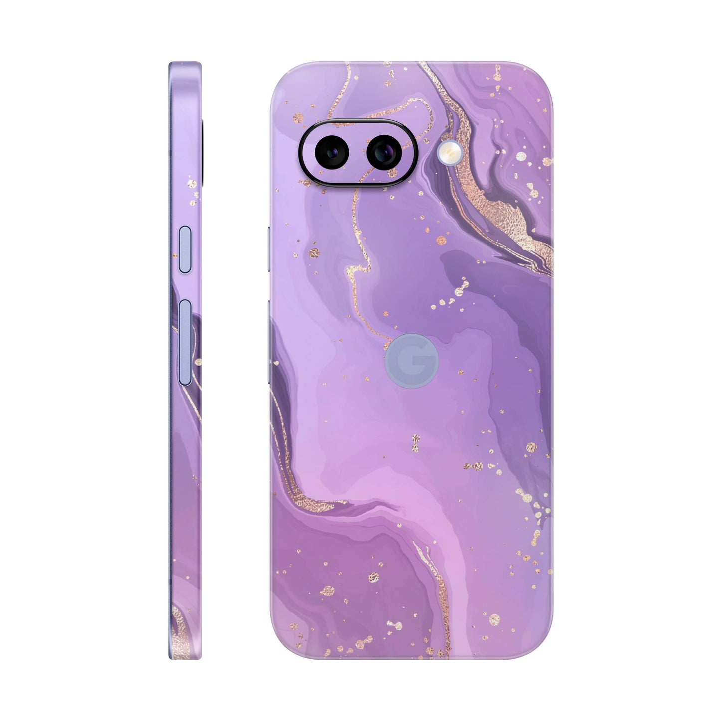 Folie de protectie Google Pixel 9a, eSkins Signature, Skin Lavender Swirl