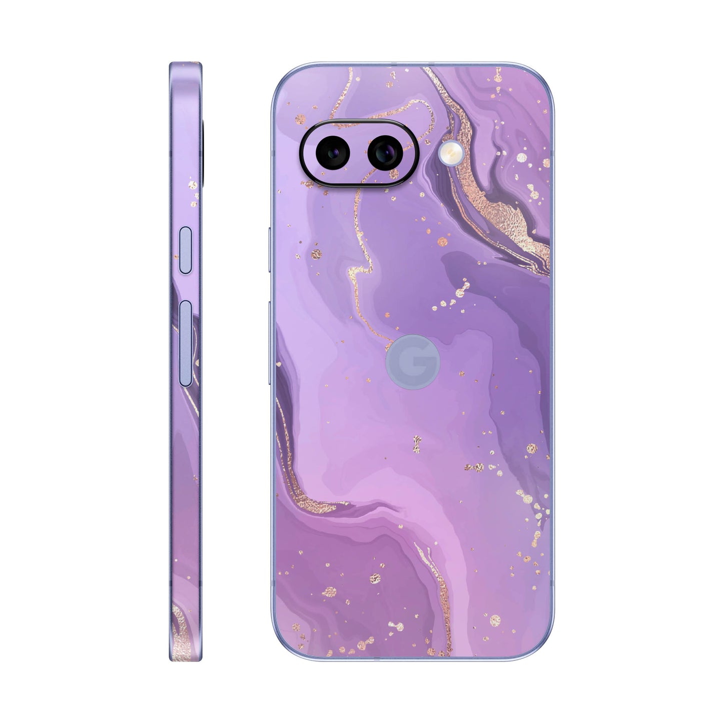 Folie de protectie Google Pixel 9a, eSkins Signature, Skin Lavender Swirl