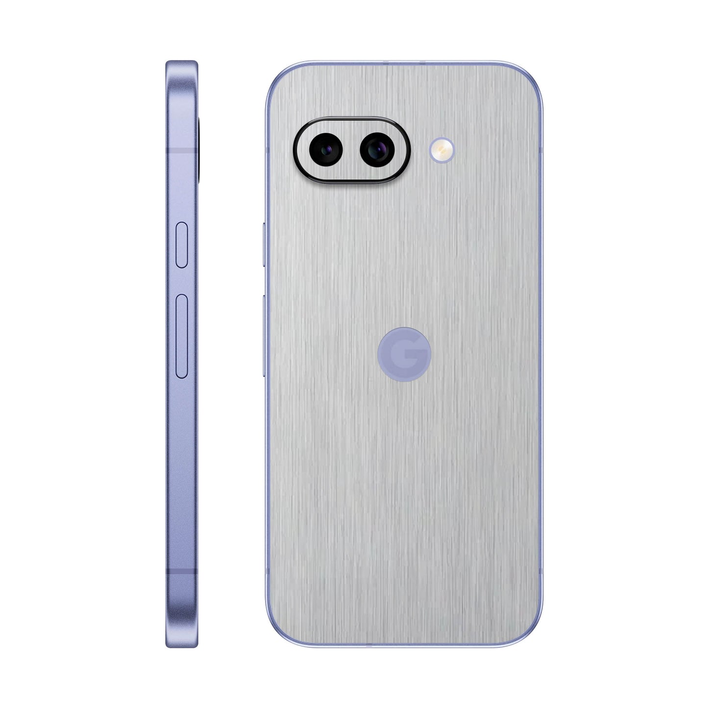 Folie de protectie Google Pixel 9a, eSkins Elegans, Skin Metalic Gri