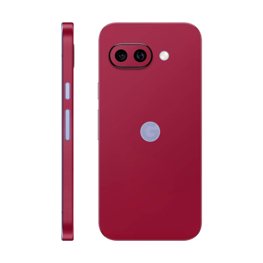 Folie de protectie Google Pixel 9a, eSkins Unique, Skin Mat Rosu