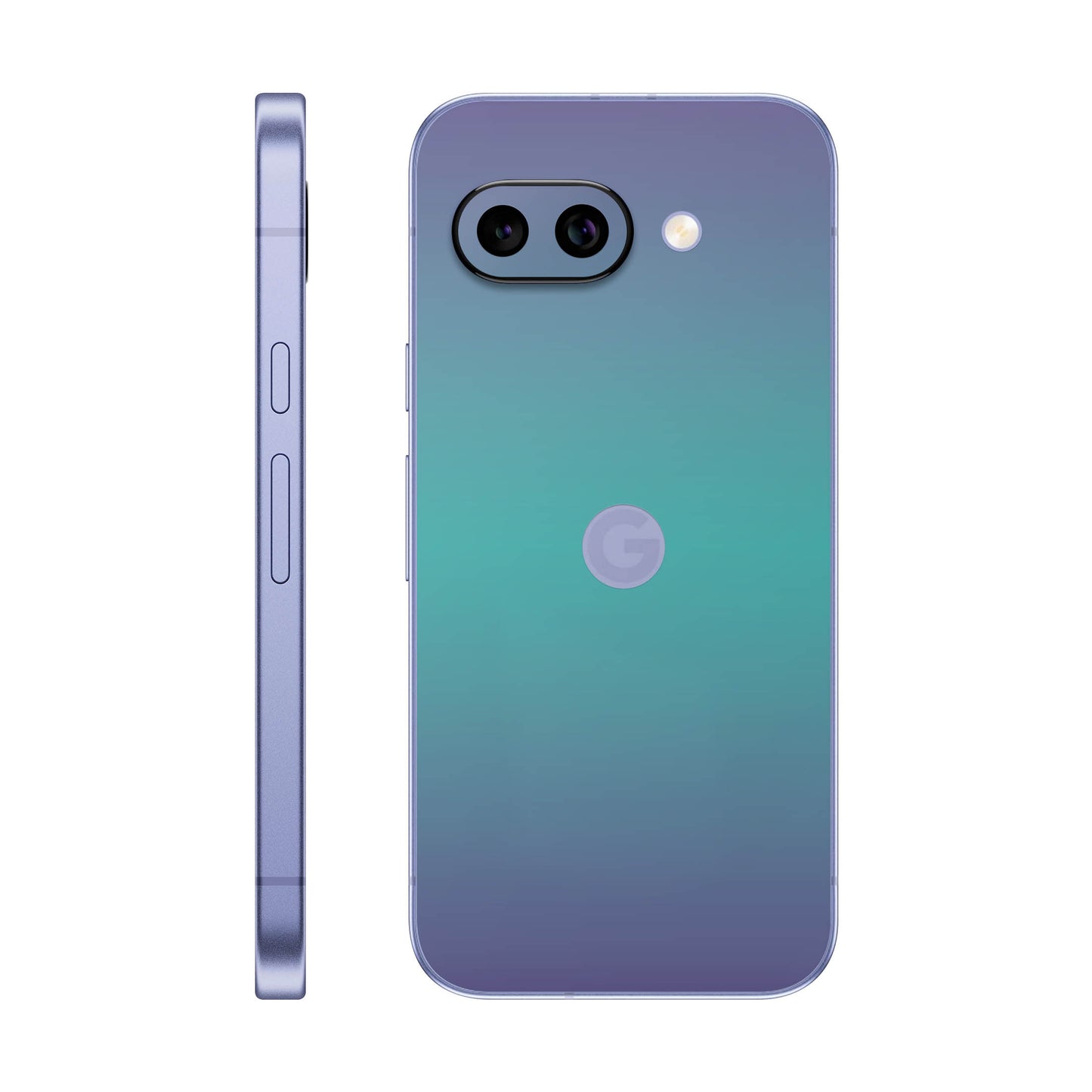 Folie de protectie Google Pixel 9a, eSkins Unique, Skin Cameleon Turcoaz-Lavanda