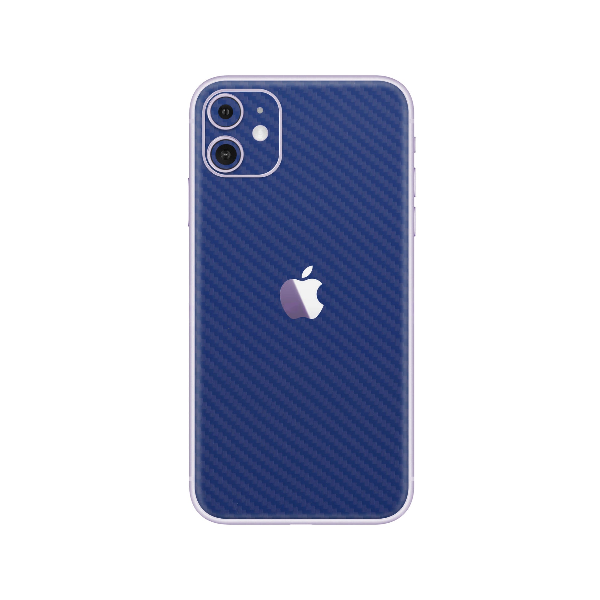 Skin iPhone 11, Carbon 3D Blue – eSkins - Main Image