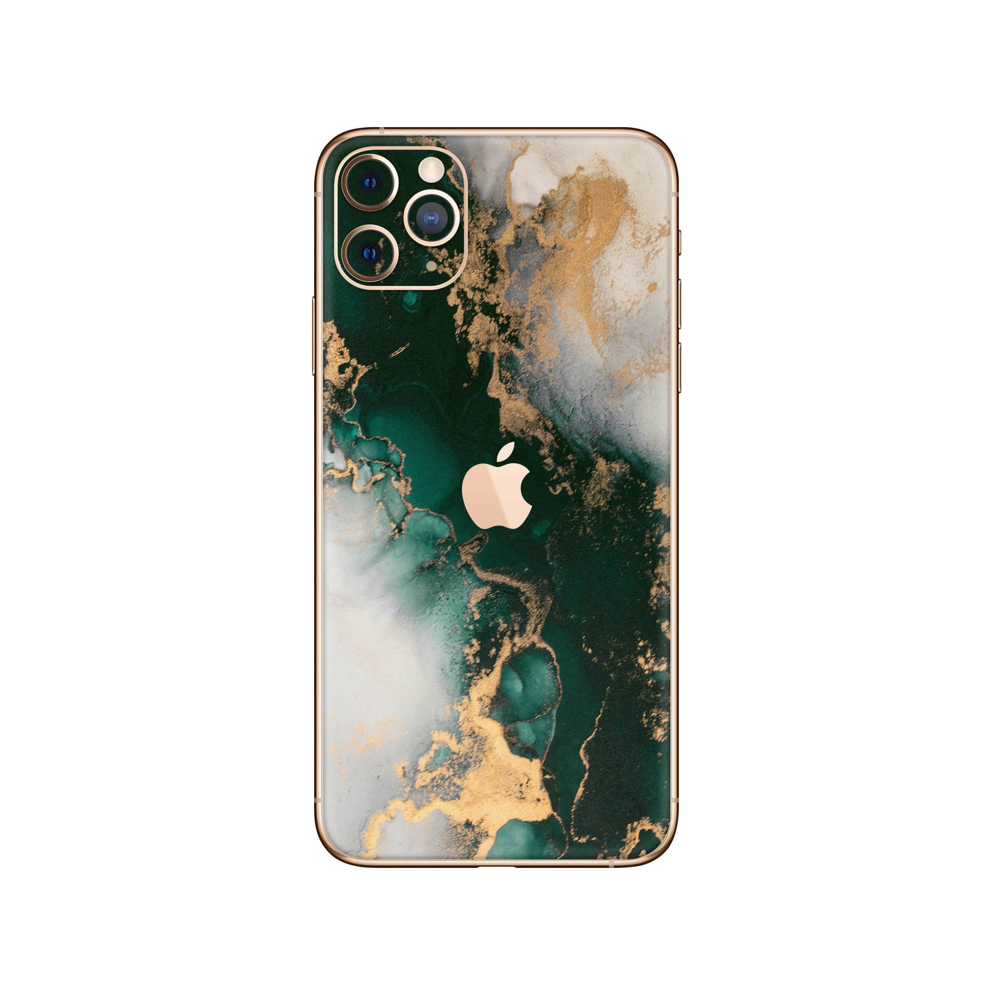 Folie de protectie iPhone 11 Pro, eSkins Signature, Forest Mist
