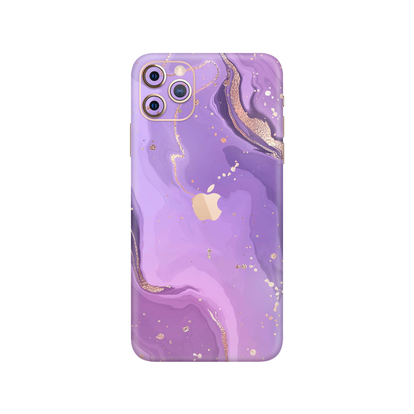Folie de protectie iPhone 11 Pro, eSkins Signature, Skin Lavender Swirl