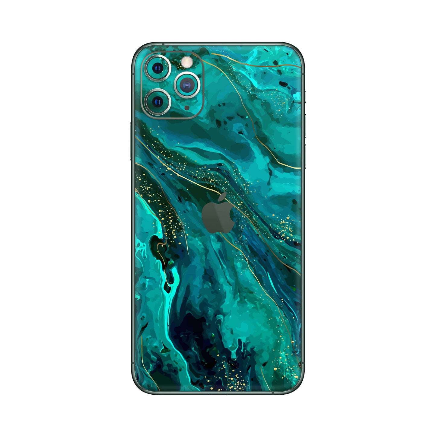 Folie de protectie iPhone 11 Pro Max, eSkins Signature, Skin Celestial Lagoon
